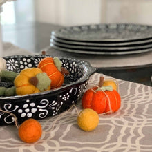 Load image into Gallery viewer, Encantada Handmade Pottery Serving Dish, Black & White