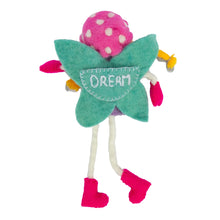 Load image into Gallery viewer, Mushroom Bonnet Tooth Fairy Pillow Blonde Pink
