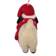 Load image into Gallery viewer, Big Dog Pug Felt Christmas Ornament
