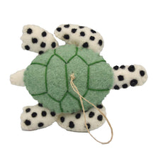 Load image into Gallery viewer, Spotty Tortoise Felt Ornament
