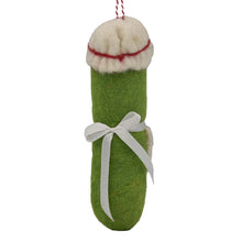 Load image into Gallery viewer, Mrs. Claus Pickle Felt Ornament
