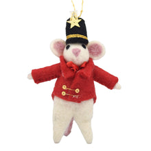 Load image into Gallery viewer, Showman Mouse Felt Ornament
