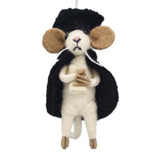 Load image into Gallery viewer, Graduate Mouse Felt Ornament
