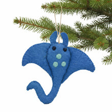 Load image into Gallery viewer, Sting Ray Felt Ornament

