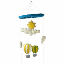 Load image into Gallery viewer, Hot Air Balloon Mobile, Blue

