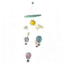 Load image into Gallery viewer, Hot Air Balloon Mobile, Lavendar
