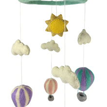 Load image into Gallery viewer, Hot Air Balloon Mobile, Lavendar

