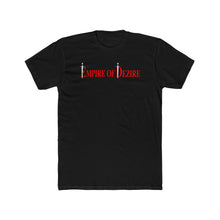 Load image into Gallery viewer, EOD Red with White Swords Cotton Crew Tee
