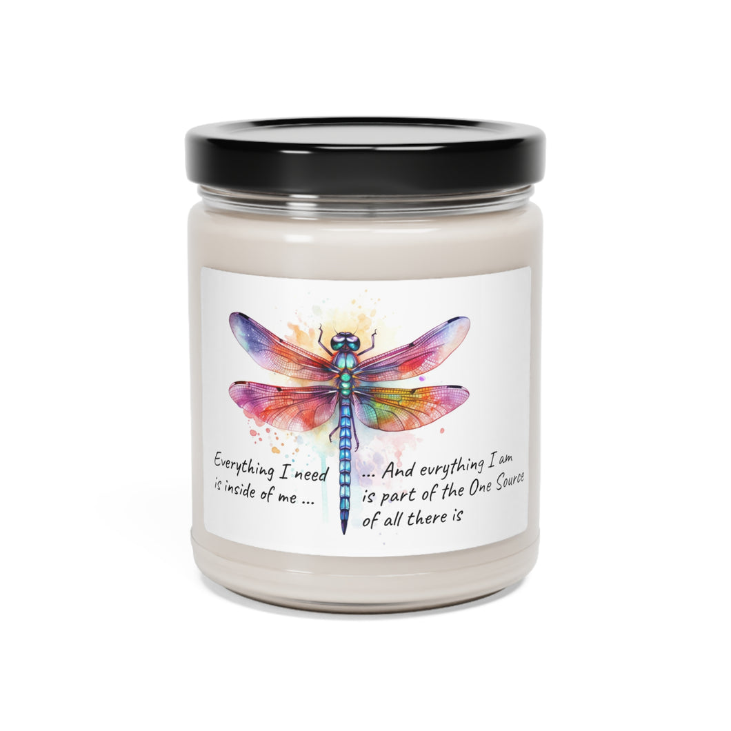 Dragonfly Scented Soy Candle, 9oz