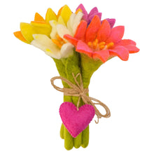 Load image into Gallery viewer, Handmade Felt Flower Bouquet
