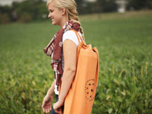 Load image into Gallery viewer, OMSutra Chakra Rivet Yoga Mat Bag great for mothers day gift
