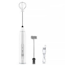 Load image into Gallery viewer, Drink Mixer Portable Rechargeable Electric Milk Frother Foam Maker For

