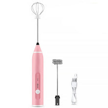 Load image into Gallery viewer, Drink Mixer Portable Rechargeable Electric Milk Frother Foam Maker For
