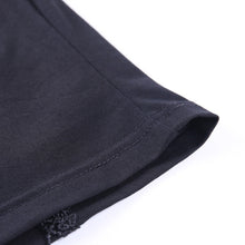 Load image into Gallery viewer, Tops Goth T-shirt Women Bodycon Bandage Lace Black T-shirts Gothic Streetwear Female Top

