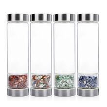 Load image into Gallery viewer, Big Diameter Crystal Elixir Bottles Multicolor Crystal Water Bottle
