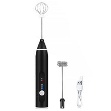 Load image into Gallery viewer, Drink Mixer Portable Rechargeable Electric Milk Frother Foam Maker For
