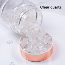 Load image into Gallery viewer, Natural Crystal Elixir Bottles Gemstone Glass Therapy Stone Tea Filter
