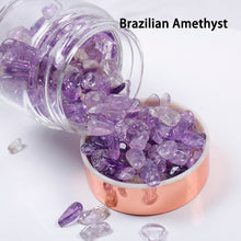 Load image into Gallery viewer, Natural Crystal Elixir Bottles Gemstone Glass Therapy Stone Tea Filter
