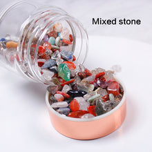 Load image into Gallery viewer, Natural Crystal Elixir Bottles Gemstone Glass Therapy Stone Tea Filter
