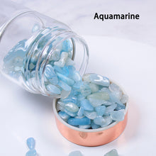 Load image into Gallery viewer, Natural Crystal Elixir Bottles Gemstone Glass Therapy Stone Tea Filter
