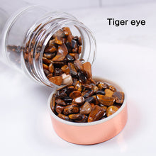 Load image into Gallery viewer, Natural Crystal Elixir Bottles Gemstone Glass Therapy Stone Tea Filter
