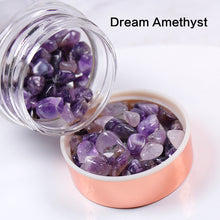 Load image into Gallery viewer, Natural Crystal Elixir Bottles Gemstone Glass Therapy Stone Tea Filter
