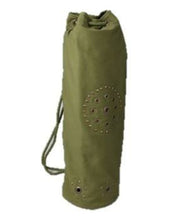 Load image into Gallery viewer, OMSutra Chakra Rivet Yoga Mat Bag great for mothers day gift
