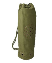 Load image into Gallery viewer, OMSutra Chakra Rivet Yoga Mat Bag great for mothers day gift
