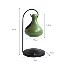 Load image into Gallery viewer, Ceramic Essential Oil Burner Melt Gift Furnace Warmer Tealight Candles Holder Diffuser for Living Room Housewarming Home Decor
