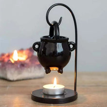Load image into Gallery viewer, Ceramic Essential Oil Burner Melt Gift Furnace Warmer Tealight Candles Holder Diffuser for Living Room Housewarming Home Decor
