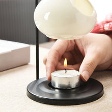 Load image into Gallery viewer, Ceramic Essential Oil Burner Melt Gift Furnace Warmer Tealight Candles Holder Diffuser for Living Room Housewarming Home Decor

