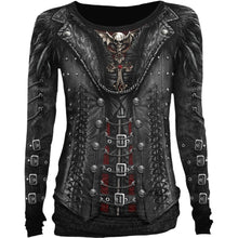 Load image into Gallery viewer, GOTHESS WRAP - All Over Baggy Top  Black
