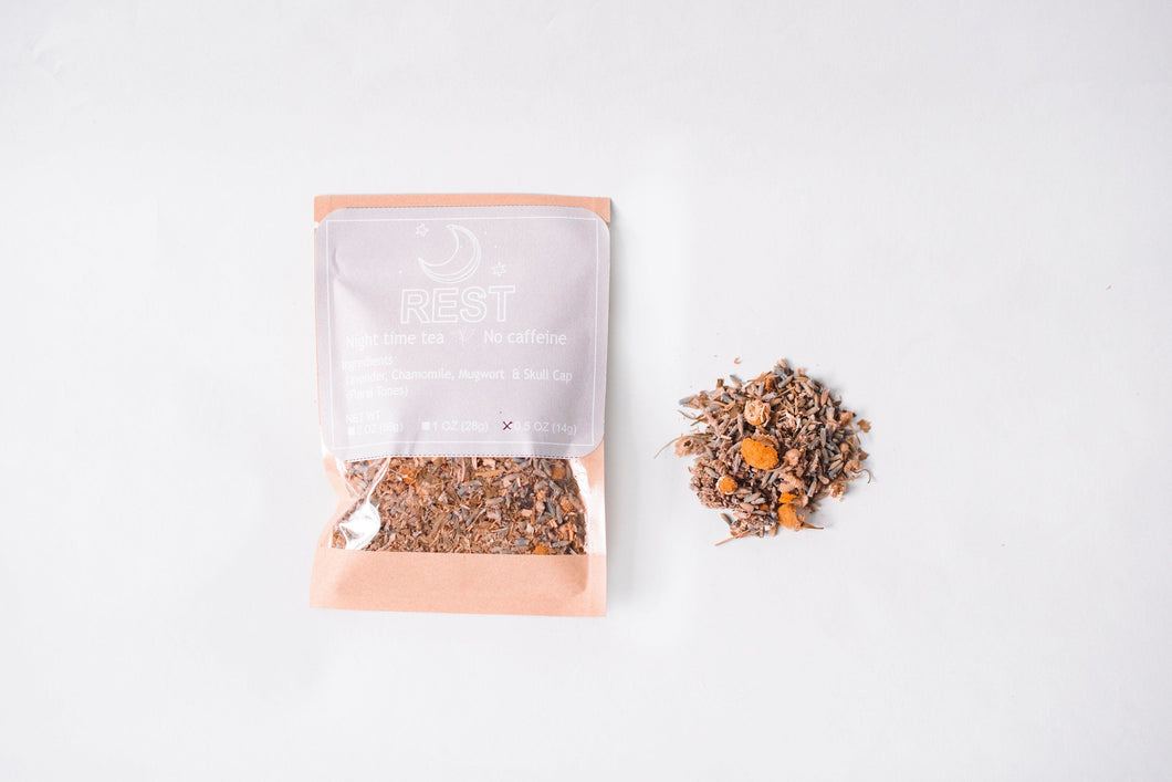 Rest Sleep time tea with Lavender and Chamomile, Loose Teas