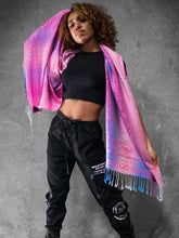 Load image into Gallery viewer, PINK AMETHYST DHARMA ✦ Festival Shawl

