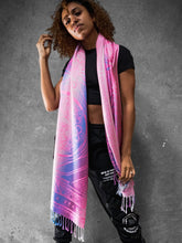Load image into Gallery viewer, PINK AMETHYST DHARMA ✦ Festival Shawl
