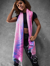 Load image into Gallery viewer, PINK AMETHYST DHARMA ✦ Festival Shawl
