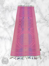 Load image into Gallery viewer, PINK AMETHYST DHARMA ✦ Festival Shawl
