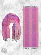 Load image into Gallery viewer, PINK AMETHYST DHARMA ✦ Festival Shawl
