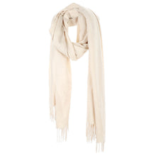 Load image into Gallery viewer, Solid Tassel Oblong Scarf
