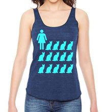 Load image into Gallery viewer, Crazy cat lady tank top
