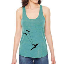 Load image into Gallery viewer, Flying bird swing racerback tank top

