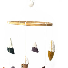 Load image into Gallery viewer, Hand Crafted Felt Little Llamas Mobile
