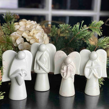 Load image into Gallery viewer, Angel Soapstone Sculpture Holding Star
