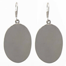 Load image into Gallery viewer, Banded Abalone Oval Earrings
