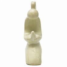 Load image into Gallery viewer, Praying Angel Soapstone Sculpture - Natural Stone
