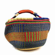 Load image into Gallery viewer, Bolga Market Basket, Large - Mixed Colors
