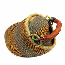 Load image into Gallery viewer, Bolga Pot Design Market Basket, Mixed Colors
