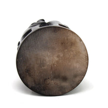 Load image into Gallery viewer, Circle of Elephants Soapstone Sculpture, 3 to 3.5-inch - Dark Stone
