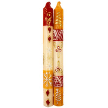 Load image into Gallery viewer, Tall Hand Painted Candles - Pair - Kimweta Design - Nobunto
