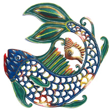 Load image into Gallery viewer, 24 inch Painted Fish &amp; Shell - Caribbean Craft
